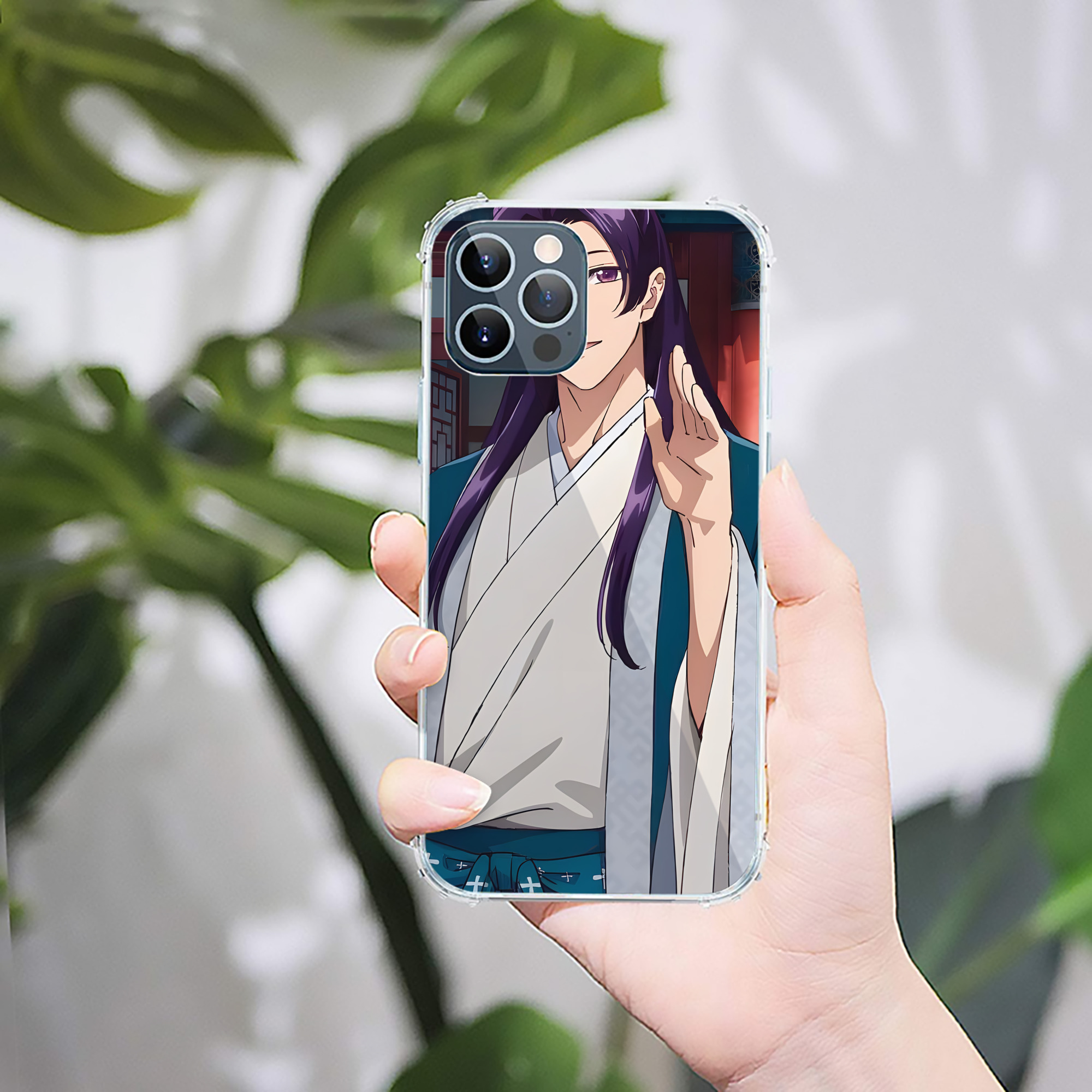 （画像用） 薬屋のひとりごと The Apothecary Diaries 【iPhone 12シリーズ対応】透明スマホケース（クリアソフトケース）